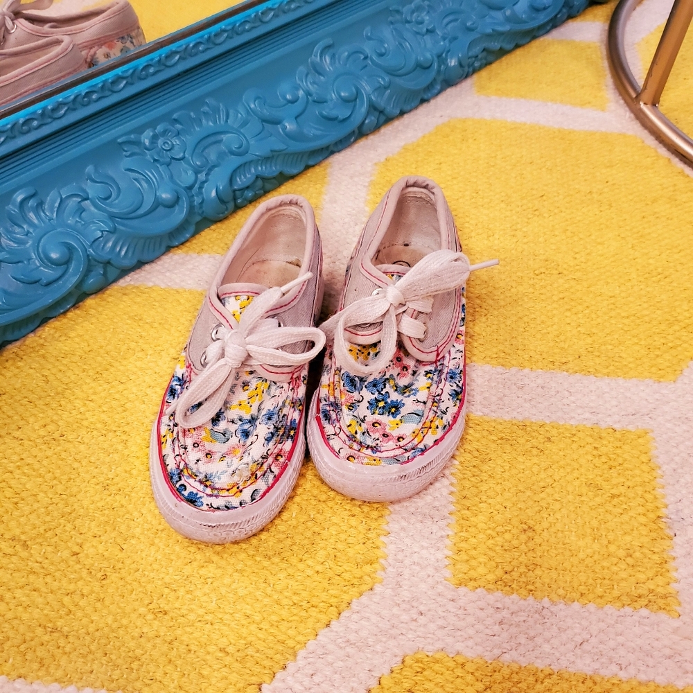 Sz8 Kidgets Floral Shoes